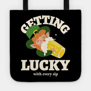 leprechaun st paddys day Tote