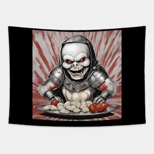 HEAVY METAL Mozzarella Cheese Art Tapestry