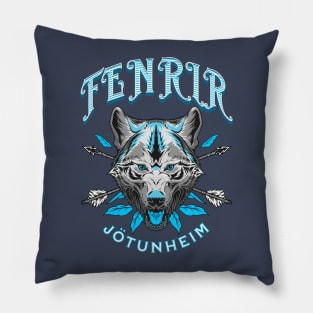 Fenrir Vikings Wolf Pillow