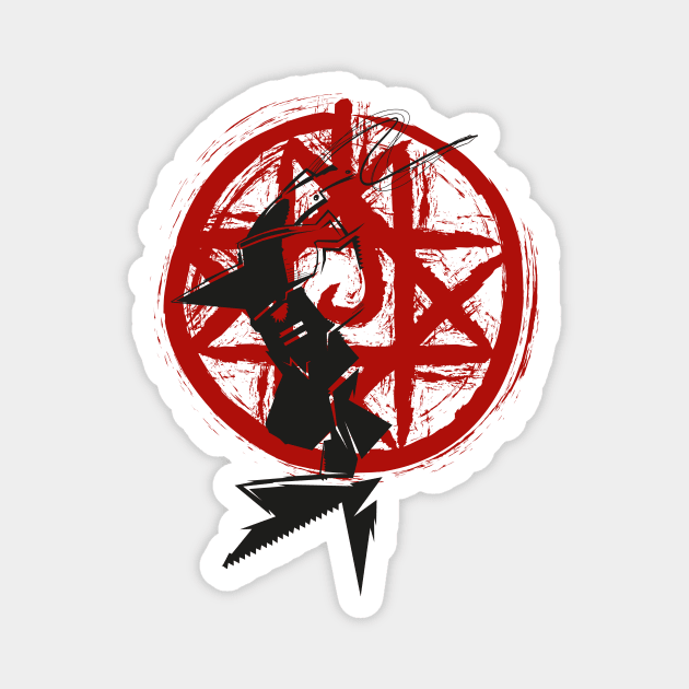 Blood Rune - FMA Magnet by quadrin