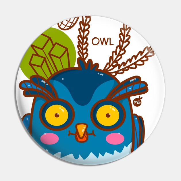 Owl MS Pin by MisturaDesign