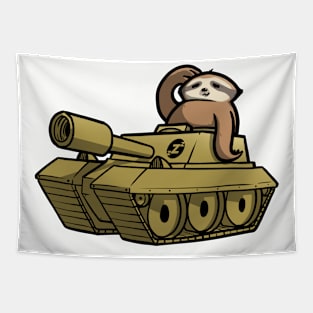 War Animals - Sloth Tapestry