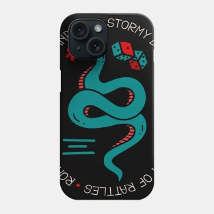 Rattle snake desert california Phone Case