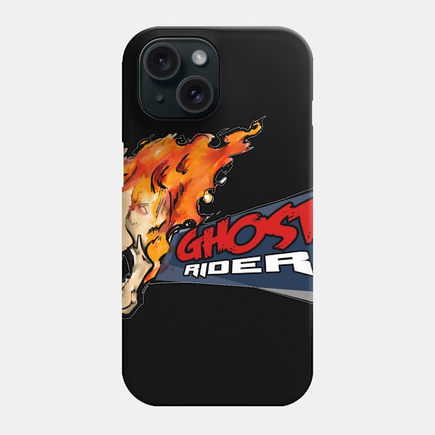 The rider Phone Case by Cult Classic Clothing 