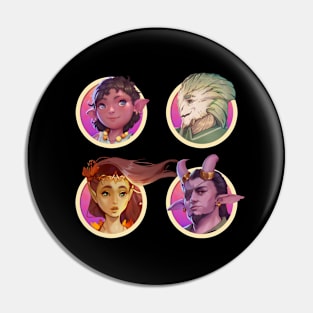 Heroes of the Yonder Void Pin