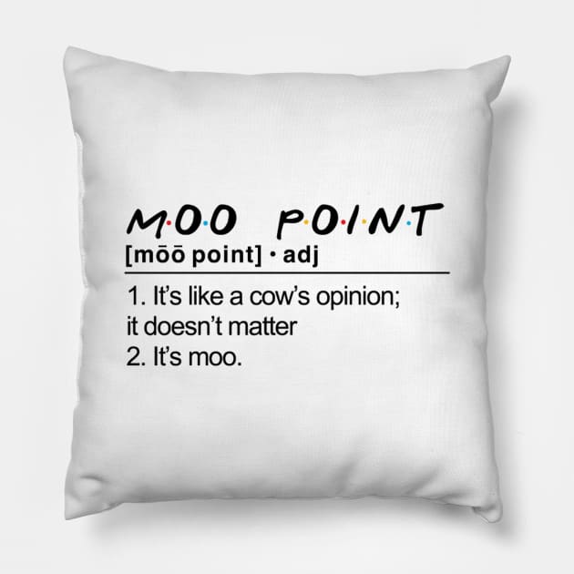 “It’s Moo.” Pillow by sunkissed