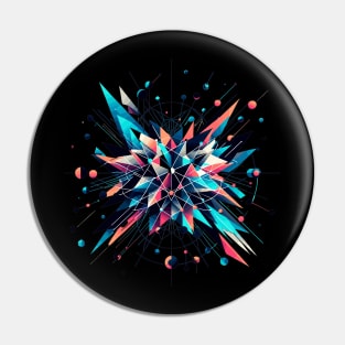 Quantum Realm: Geometric Particle Pin