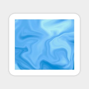 Blue Ocean Waves Magnet