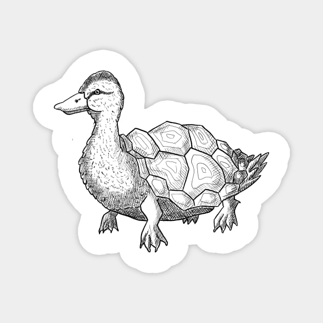 Turtle Duck Avatar The Last Airbender ATLA Magnet by twobeans