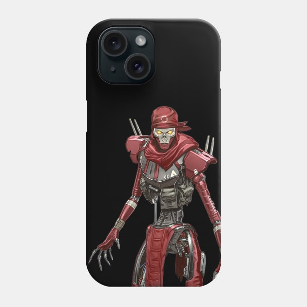 Apex Legends Revenant Phone Case by Paul Draw