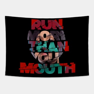 Diljit Dosanjh-Run more than your mouth Tapestry