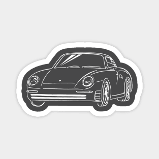 Stylish Porsche 959 Magnet