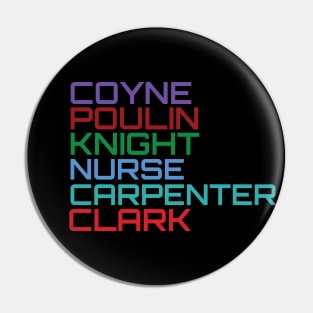 PWHL Player Names - Stars Pin