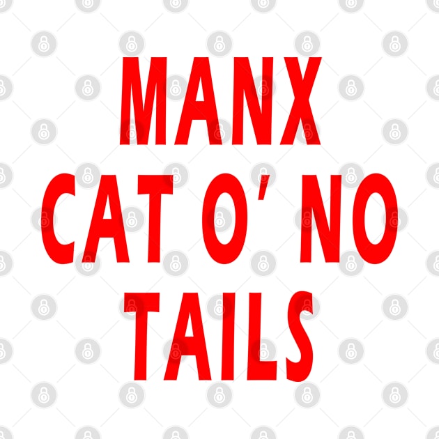 Manx Cat O' No Tails by Lyvershop