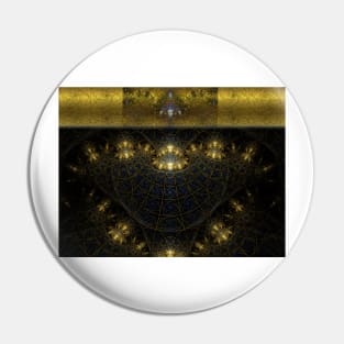 Golden Circuitry Pin