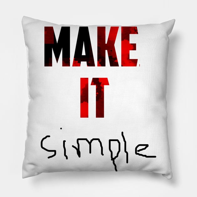 make it simple Pillow by next level store