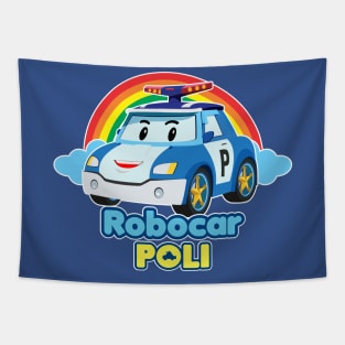 Robocar Poli Tapestry