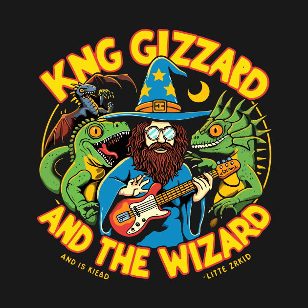 king gizzard and the lizard wizard by Rizstor