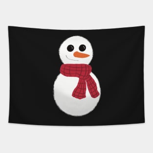 Cute Snowman Christmas design Tapestry