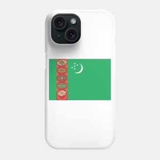 Flag of Turkmenistan Phone Case