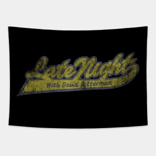 Late Night With David Letterman Tapestry