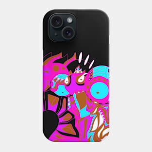 divine alien ecopop Phone Case