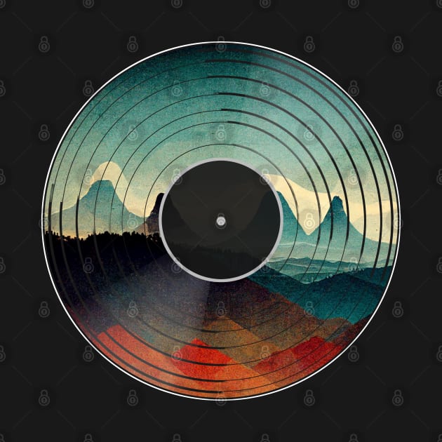 Mountain on Vinyl by Bondoboxy