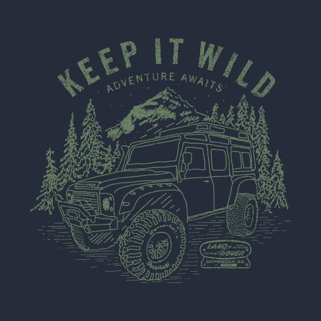 Keep it Wild Dark by KUMAWAY