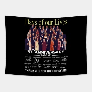 Days Of Our Lives 55Th Anniversary Full Cast Signature Tapestry