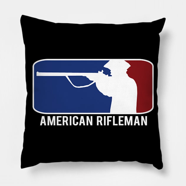 American Rifleman Pillow by woodsman