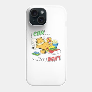 I can but I won't Phone Case