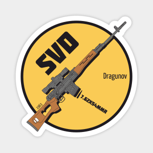 SVD Dragunov sniper rifle Magnet