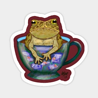 Toad in a teacup Magnet