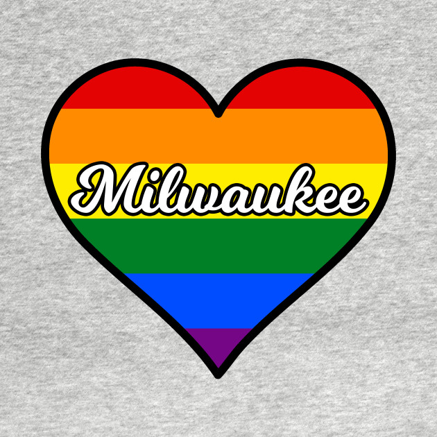 I Love Heart Milwaukee Kids T-Shirt