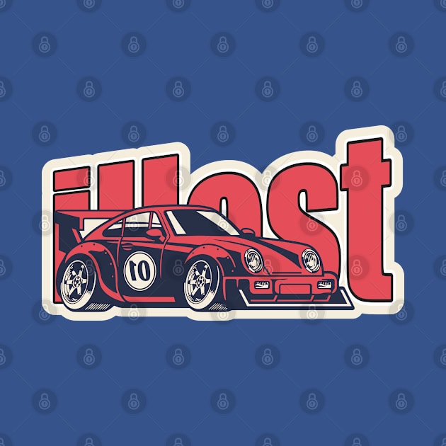 ILLEST RED CAR by Geminiguys