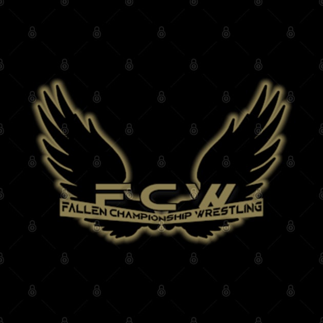 "Winged" FCW Logo Design by Fallen Championship Wrestling Shop