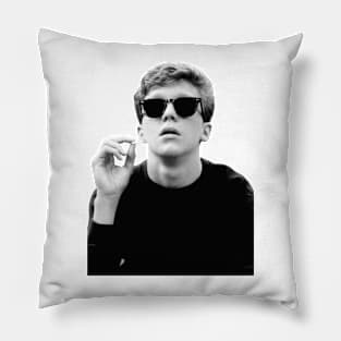 Black and White Brian Breakfast Club Pillow