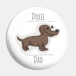 Doxie Dad Pin