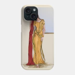 Fashion glamour model posing Phone Case