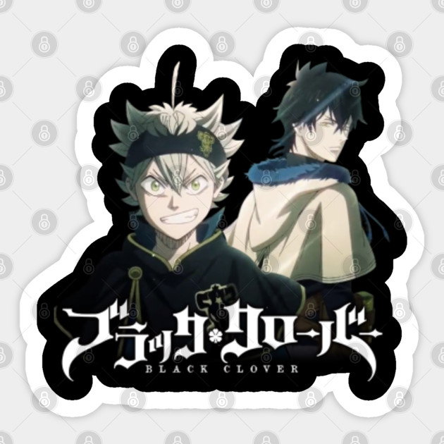 Black Clover Anime Black Clover Sticker Teepublic