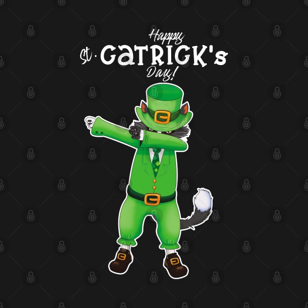 St Patrick's Day with Cat Tricks by TonTomDesignz