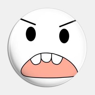 cute angry face Pin