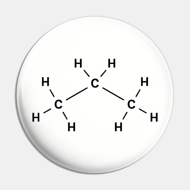 Propane - C3H8 Pin by Zeeph