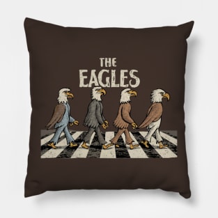 the eagles band retro Pillow