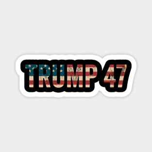 trump 47 Magnet