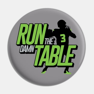 RUN THE DUMN  TABLE Pin