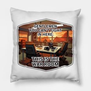 This is the war room Pillow