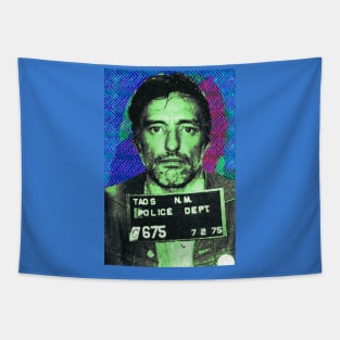 Dennis Hopper Mugshot Tapestry