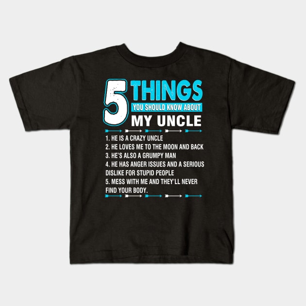 5 Things You Should Know About My Uncle T-Shirt 5 Things You Should Know About My Uncle T-Shirt