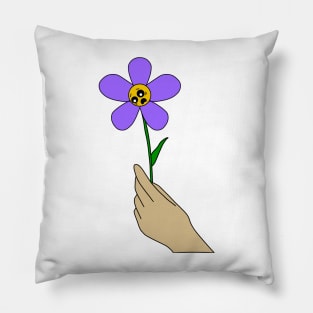 Stressed flower Pillow